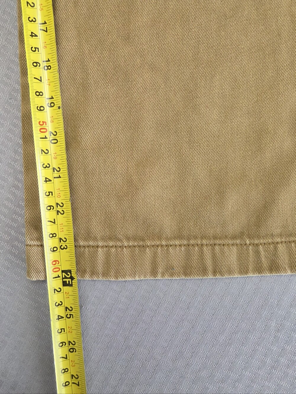 Zenana Womens Deep Camel Washed Denim Knot Strap Overalls WideLeg NEW-Size Small - Picture 10 of 12